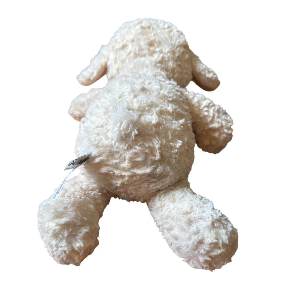 Mary Meyer Again Friends Lamb Sheep Plush Cream Curly Stuffed Animal 13